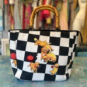 Y2K Golden Retriever Puppy Handbag
